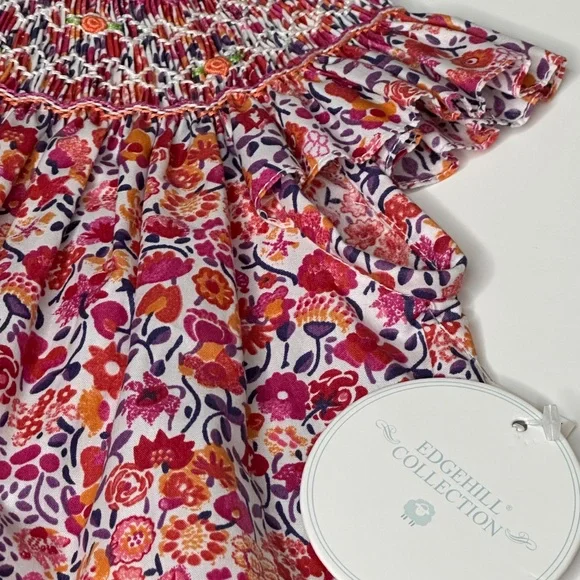 Edgehill Collection Smocked Dress • Size 6 Months • New! - Picture 5 of 12
